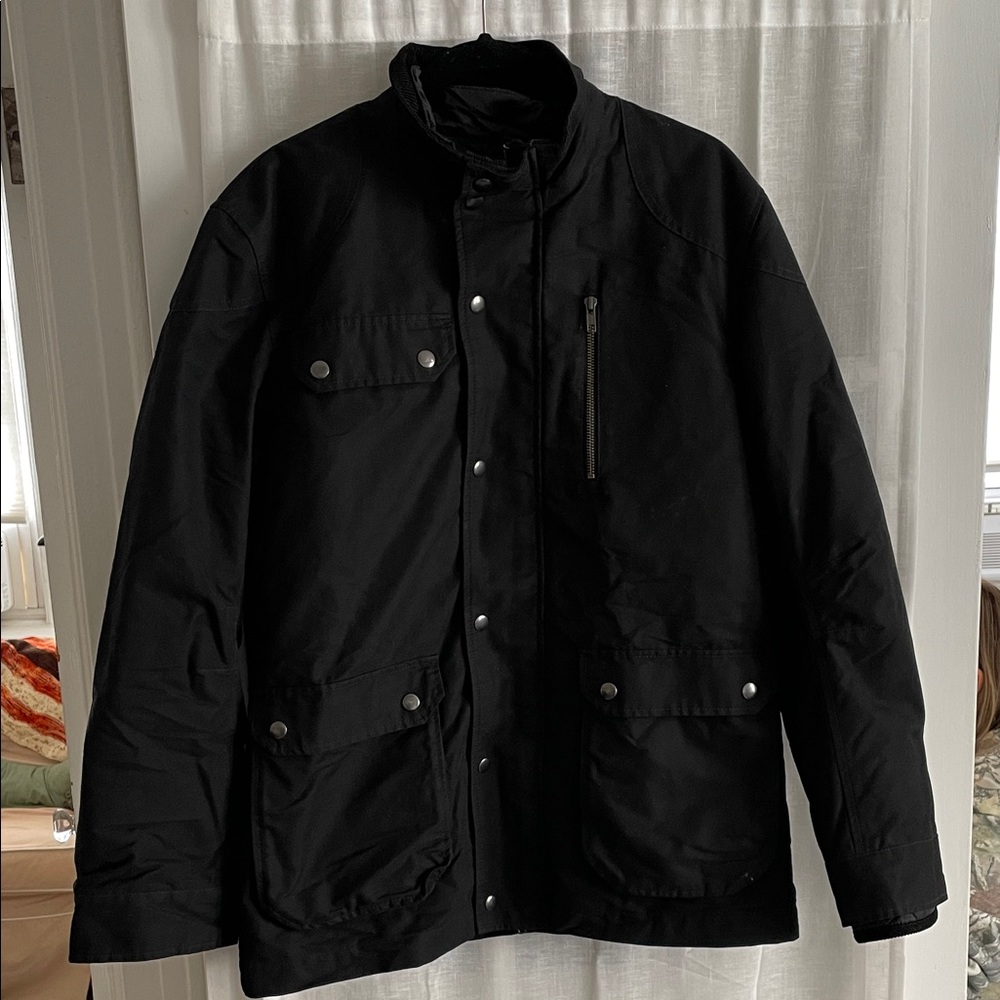 Rodd & Gunn Black Military Field Jacket
